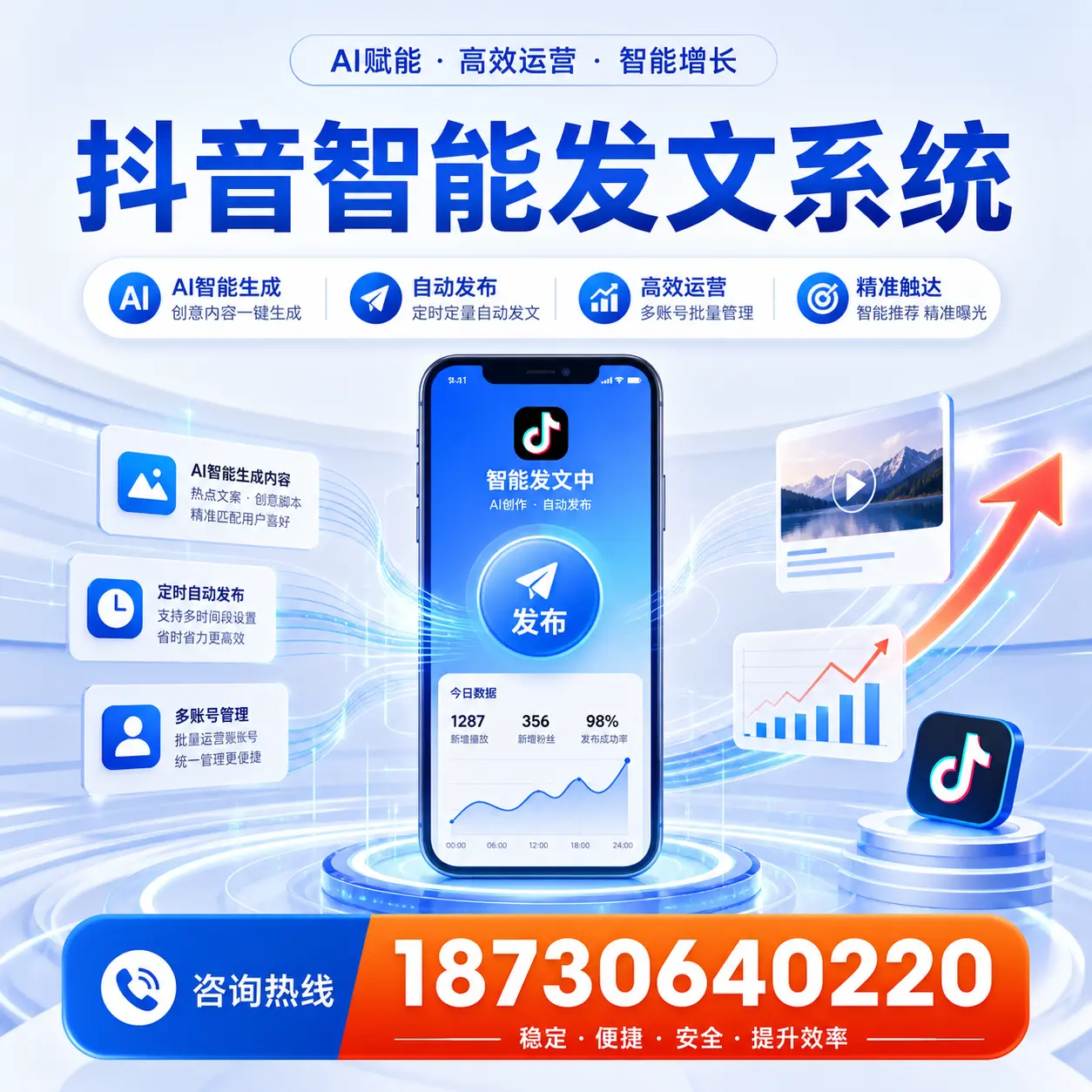 如何通过抖音智能发文系统提升 邵阳 企业的市场竞争力